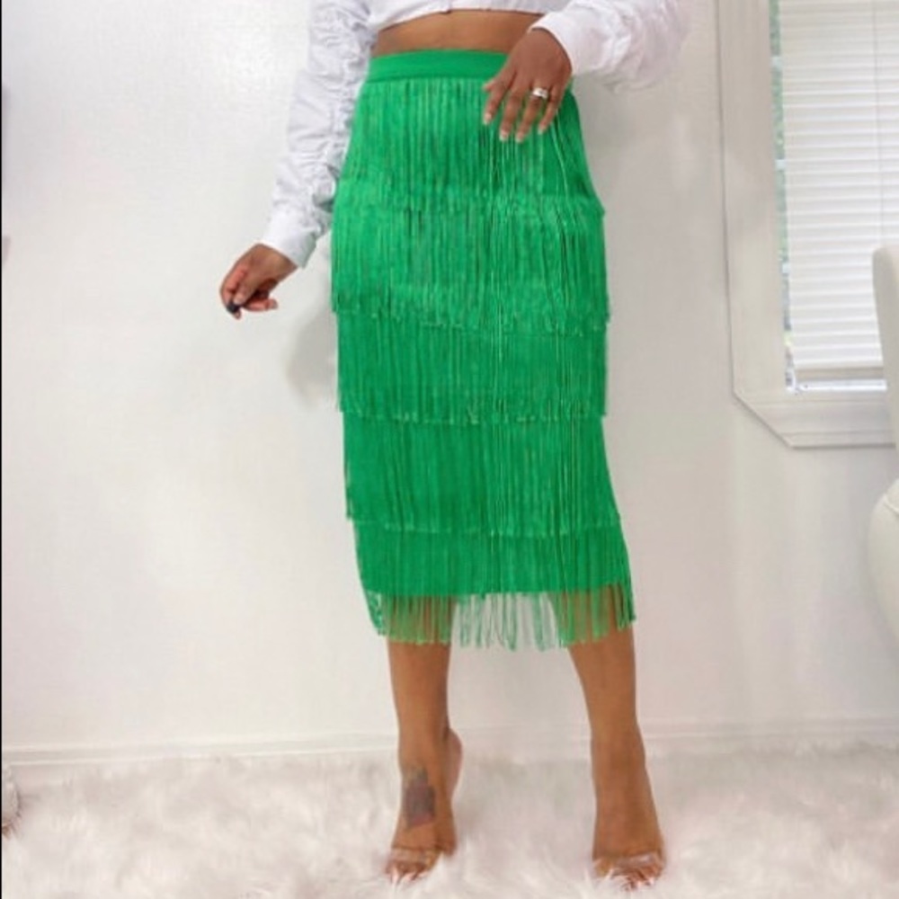Kelly Green skirt